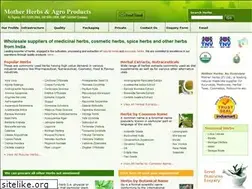 Sites similar to motherherbs.com