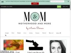 Sites similar to motherhoodandmore.com