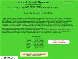 Sites similar to motherhubbardsrestaurant.com