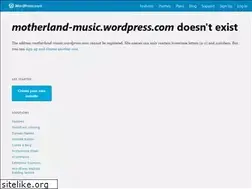 Sites similar to motherland-music.com