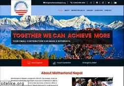 Sites similar to motherlandnepal.org