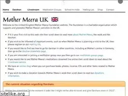 Sites similar to mothermeera.org.uk