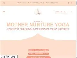 Sites similar to mothernurtureyoga.com.au