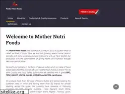 Sites similar to mothernutrifoods.com
