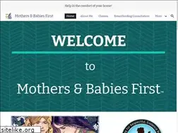Sites similar to mothersandbabiesfirst.com