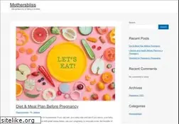 Sites similar to mothersbliss.com