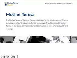 Sites similar to motherteresacause.info