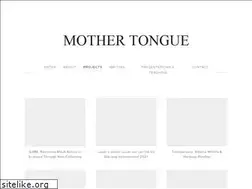 Sites similar to mothertonguecurating.com