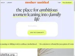 Sites similar to motheruntitled.com