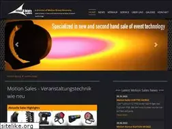 Sites similar to motion-sales.de