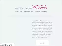 Sites similar to motioncenteryoga.com