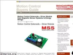 Sites similar to motioncontrolbuyersguide.com