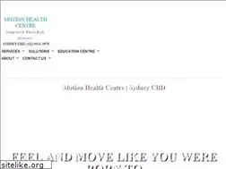 Sites similar to motionhealth.com.au