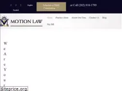 Sites similar to motionlaw.com