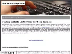Sites similar to motionmessage.com