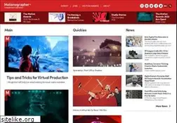 Sites similar to motionographer.com