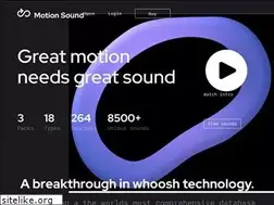 Sites similar to motionsound.io