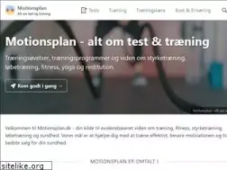Sites similar to motionsplan.dk