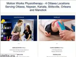 Sites similar to motionworksphysio.com