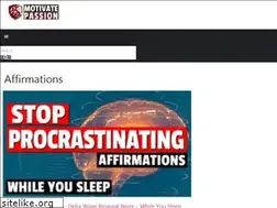 Sites similar to motivatepassion.com