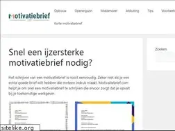 Sites similar to motivatiebrief.com