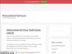 Sites similar to motivatiebrief.org