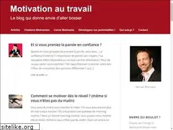 Sites similar to motivation-au-travail.com