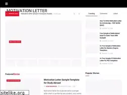 Sites similar to motivation-letter.net