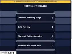 Sites similar to motiwalajeweller.com