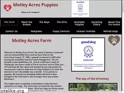 Sites similar to motleyacrespuppies.com