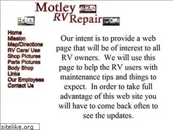 Sites similar to motleyrvrepair.com