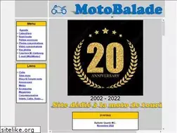 Sites similar to motobalade.be