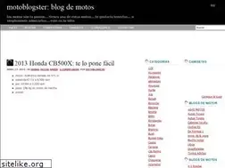 Sites similar to motoblogster.com