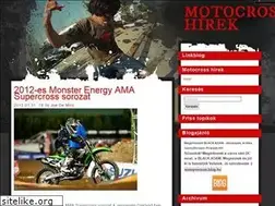 Sites similar to motocrosshirek.blog.hu