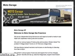 Sites similar to motogaragesf.com