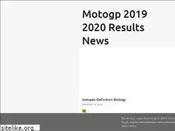 Sites similar to motogp20192020resultsnews.blogspot.com