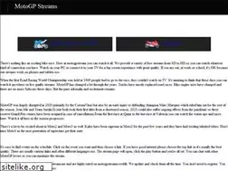 Sites similar to motogpstream.me