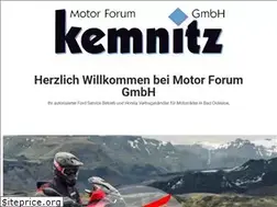 Sites similar to motor-forum-kemnitz.de