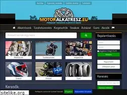 Sites similar to motoralkatresz.eu