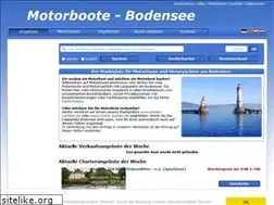 Sites similar to motorboote-bodensee.de