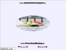 Sites similar to motorbootrennsport.de
