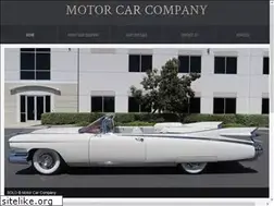 Sites similar to motorcarcompany.com