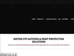 Sites similar to motorcityautospa.com