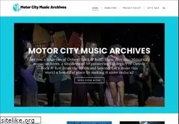 Sites similar to motorcitymusicarchives.com