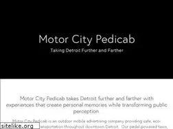 Sites similar to motorcitypedicab.com