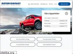 Sites similar to motorcompany.ax