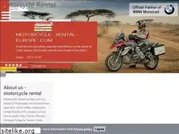 Sites similar to motorcycle-rental-europe.com