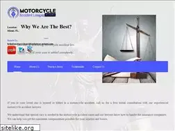 Sites similar to motorcycleaccidentlawyer-miami.com