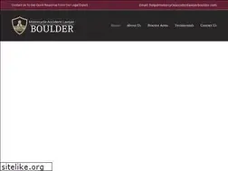 Sites similar to motorcycleaccidentlawyerboulder.com