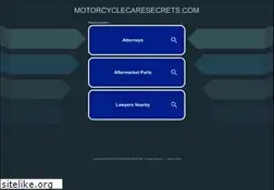 Sites similar to motorcyclecaresecrets.com